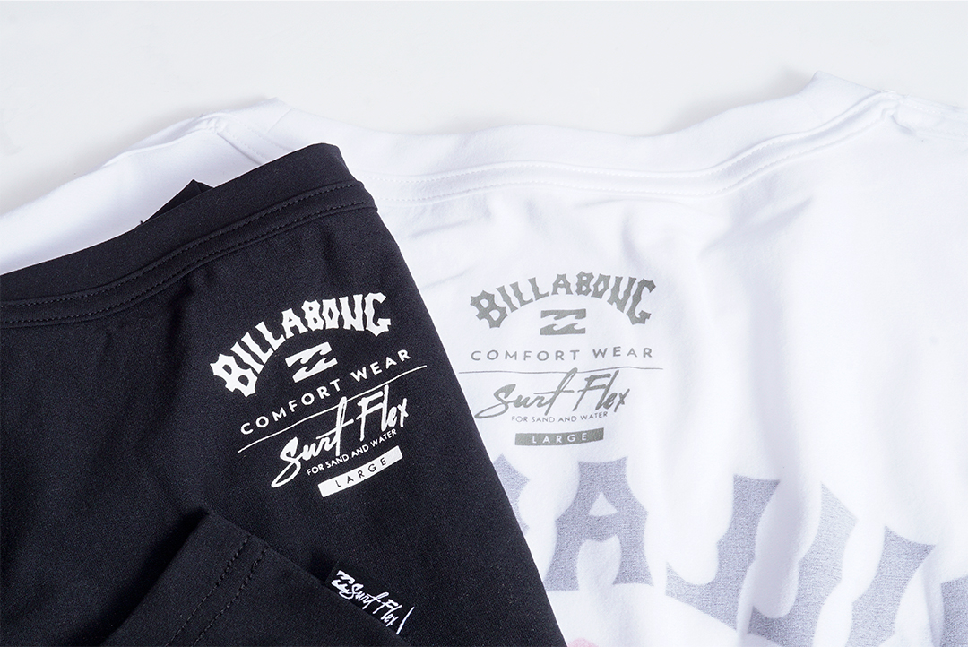 POPX Tシャツ ホワイト XL 2026 ビラボン×メガバス H586 BILLABONG × MEGABASS 2026 | Megabass-メガバス