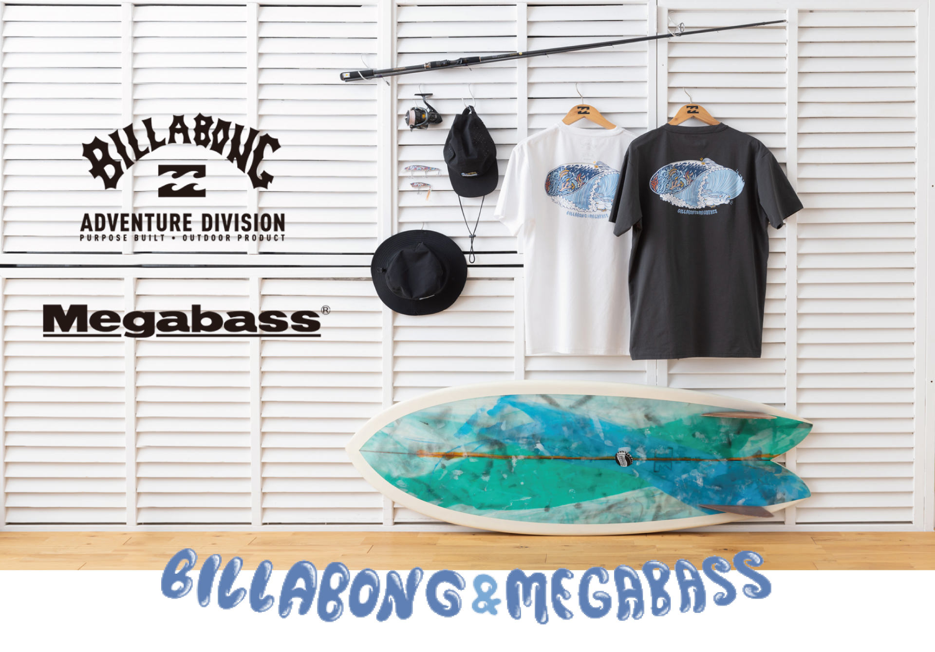 BILLABONG × MEGABASS 2026 | Megabass-メガバス