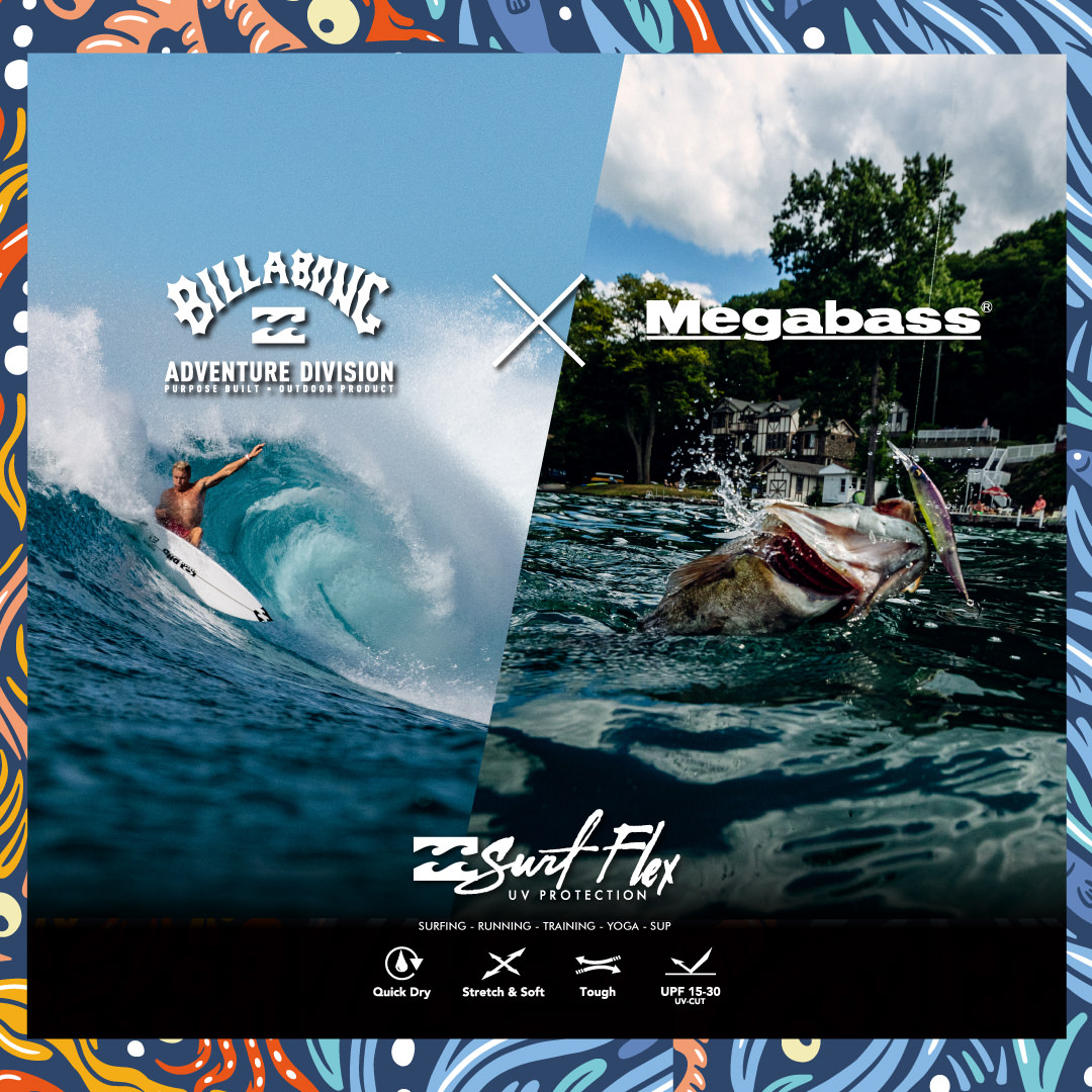 BILLABONG × MEGABASS 2026 | Megabass-メガバス
