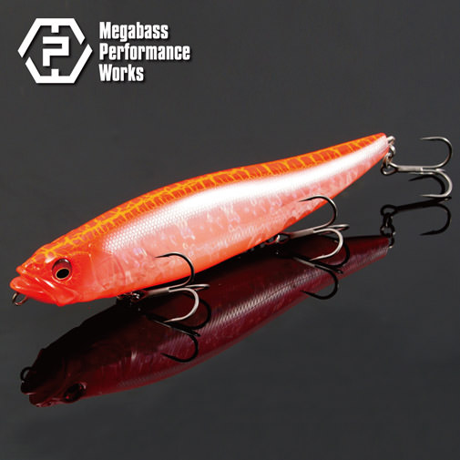 新品未使用　メガバス　メガドッグ　ＳＰ－Ｃ　レッドシルバーストライプ MPW-MEGADOG（メガドッグ） | Megabass - メガバス オンラインショップ