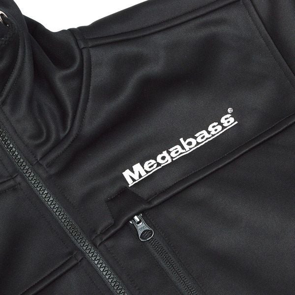 Megabass メガバス 鬼手仏心 極 ジャケット スタジャン HYBRID HOODY BLACK 鬼手仏心 | Megabass - メガバス オンラインショップ
