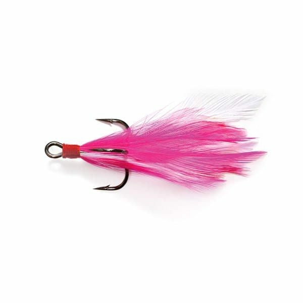 SLOWL FEATHER HOOK #1 レッド/ホワイト | Megabass - メガバス