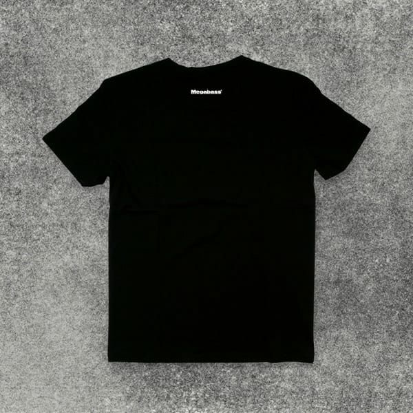 MEGABASS LOGO T-SHIRTS ブラック ホワイトロゴ | Megabass - メガバス