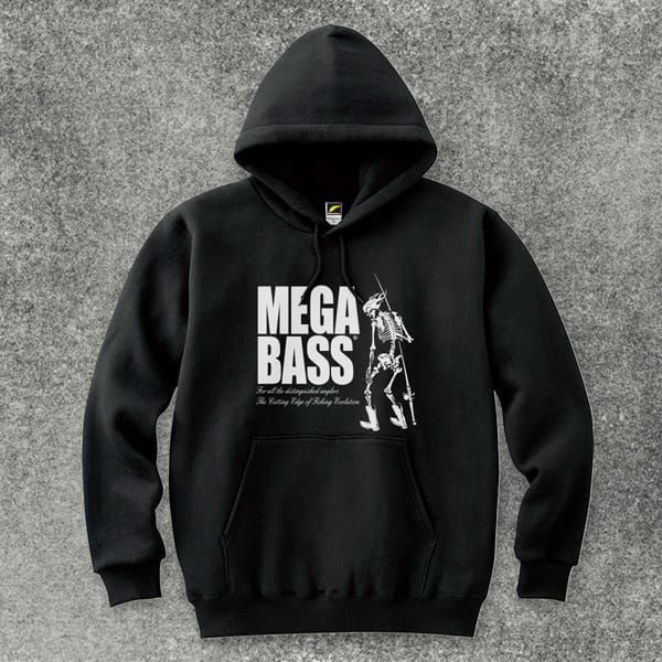 MEGABASS SKULL PARKA ブラック | Megabass - メガバス オンラインショップ