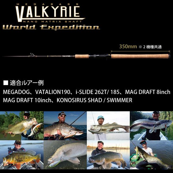 わかば VALKYRIE WORLD EXPEDITION VKC-66XH | Megabass - メガバス