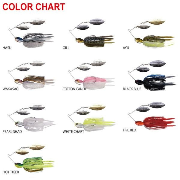 SV-3 (1/4oz SC) ホワイトチャート | Megabass - メガバス オンライン