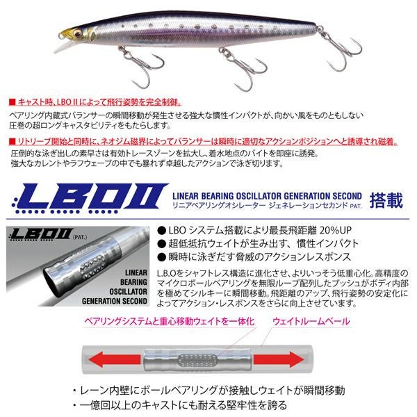 MARINE GANG Cookai140F M カタクチRB | Megabass - メガバス