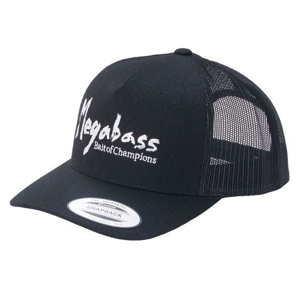 MEGABASS CAP BRUSH TRUCKER BLACK/WHITE | Megabass - メガバス