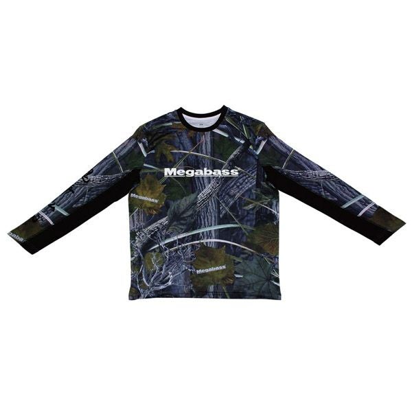GAME LONG SLEEVE BLACK | Megabass - メガバス オンラインショップ