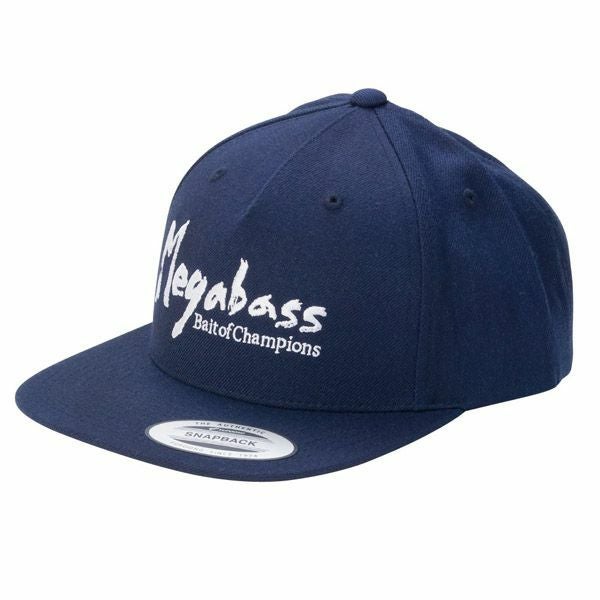 MEGABASS FIELD CAP BRUSH LOGO WHT/BLK | Megabass - メガバス