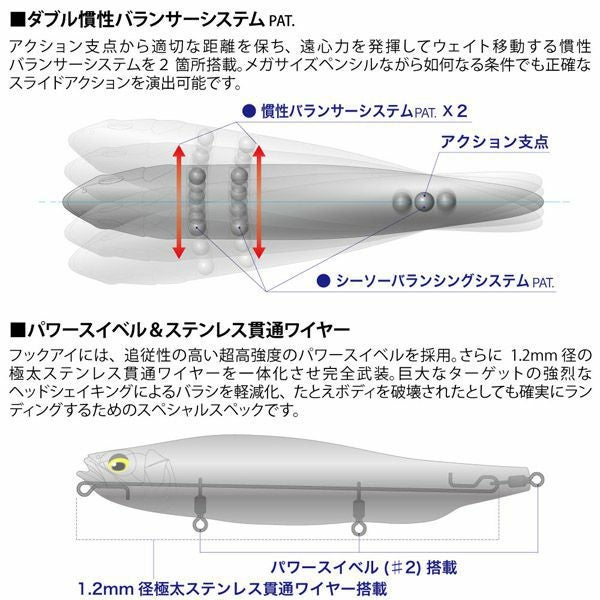 MEGADOG 180 スパークルどチャート | Megabass - メガバス オンライン