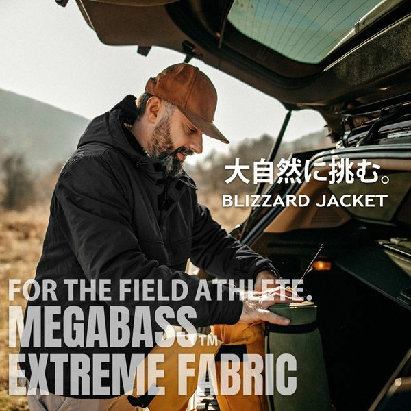 BLIZZARD JACKET FOREST WASABI | Megabass - メガバス オンラインショップ