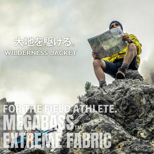 WILDERNESS JACKET HOT PEPPER | Megabass - メガバス オンラインショップ