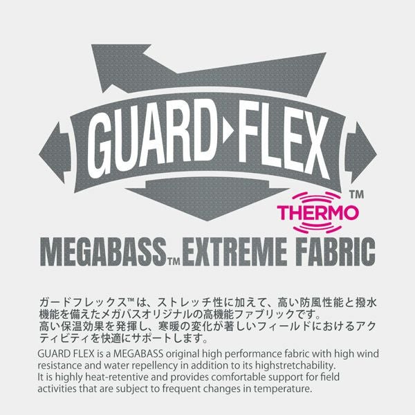 BLOWattack HOODIE BLACK | Megabass - メガバス オンラインショップ