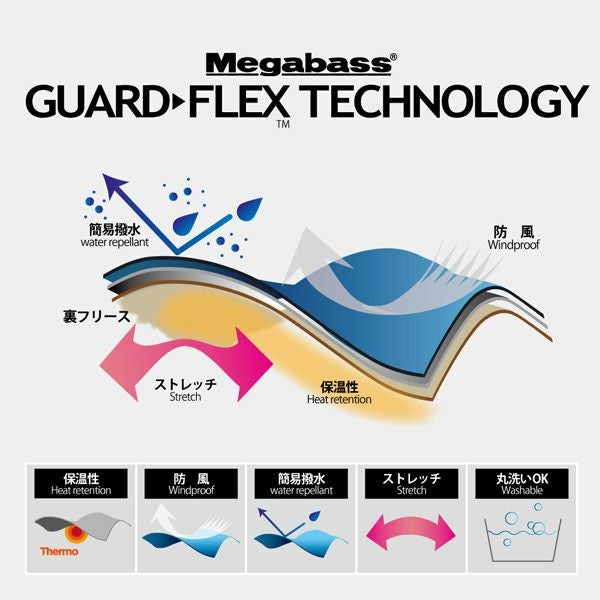 BLOWattack HOODIE BLACK | Megabass - メガバス オンラインショップ