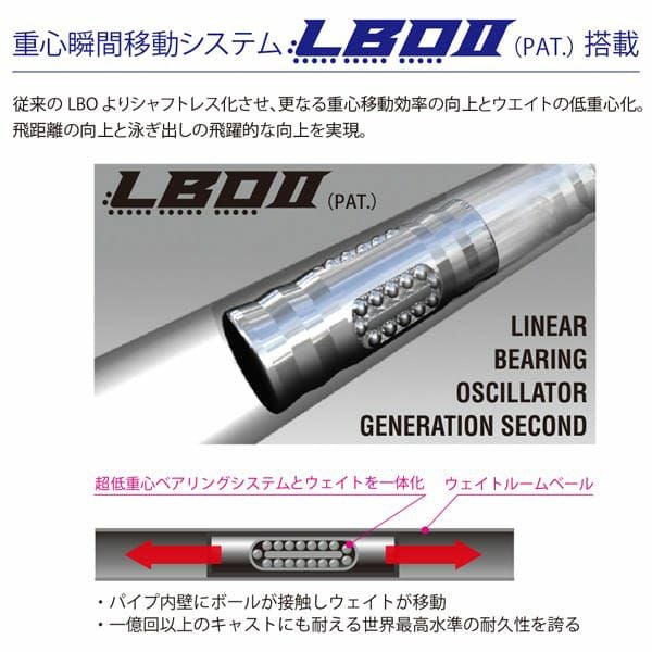 KAGELOU 124F GLX ダブルチャート | Megabass - メガバス オンライン