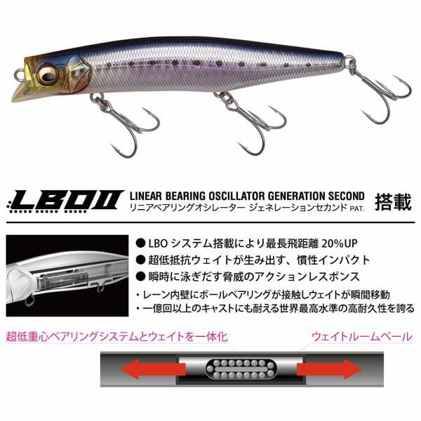 KAGELOU MD 125F マットオチアユ | Megabass - メガバス オンライン