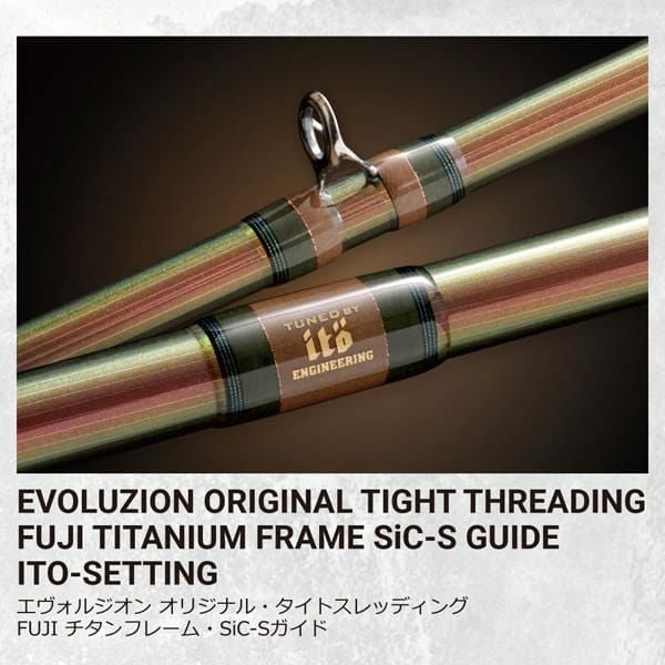 EVOLUZION(MX40) F1.1/2-66ti | Megabass - メガバス オンラインショップ