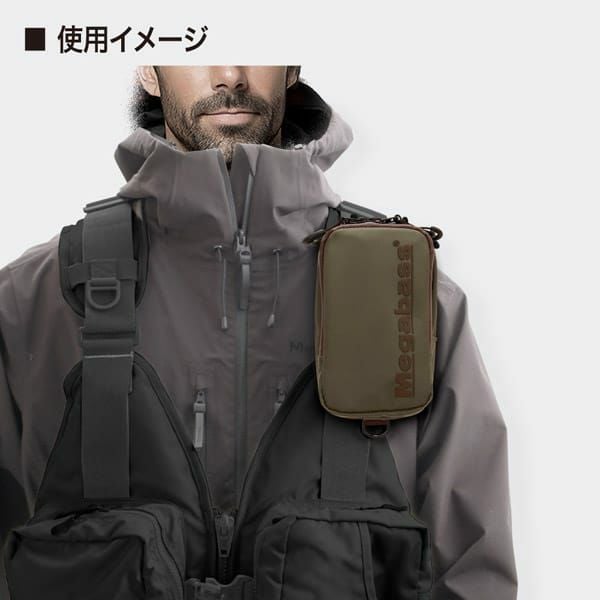 MEGABASS MOBILE POUCHⅡ REALCAMO /BLACK | Megabass - メガバス