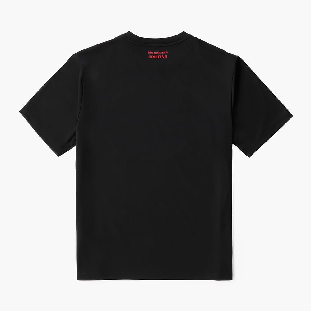 MEGABASS X BRIEFING DRY T-SHIRT BLACK | Megabass - メガバス