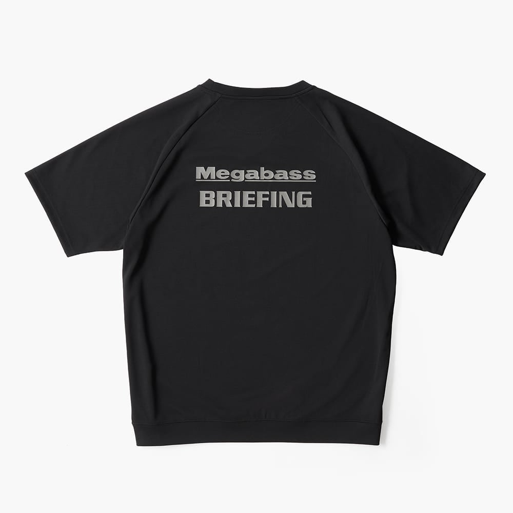 MEGABASS X BRIEFING JOLLY ROGER EMBLEM T-SHIRT BLACK | Megabass