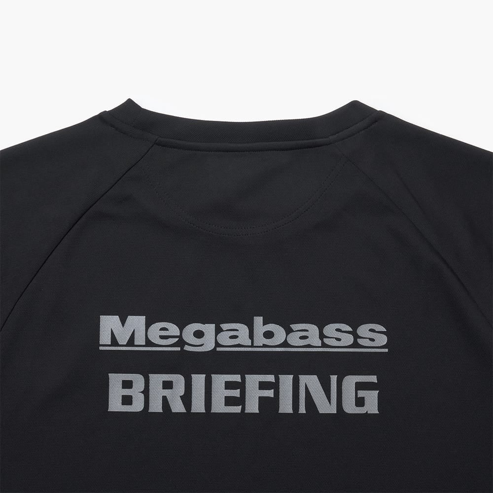 MEGABASS X BRIEFING JOLLY ROGER EMBLEM T-SHIRT BLACK | Megabass