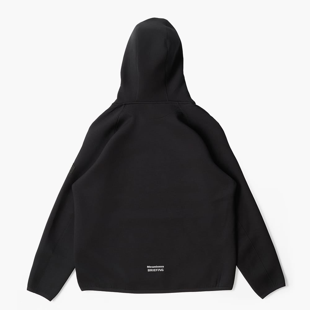 MEGABASS X BRIEFING JOLLY ROGER EMBLEM HOODIE BLACK | Megabass