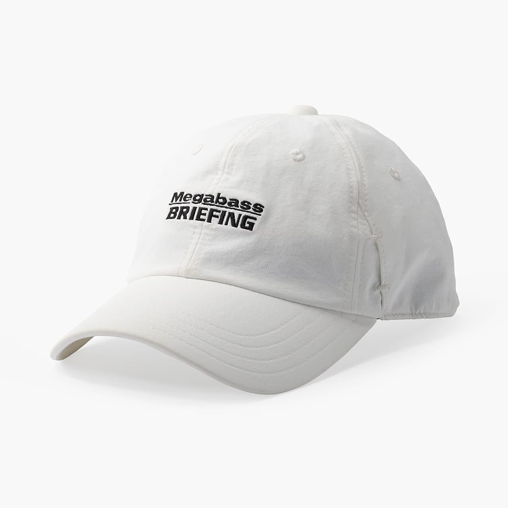MEGABASS X BRIEFING GLASSHOLD CAP WHITE | Megabass - メガバス