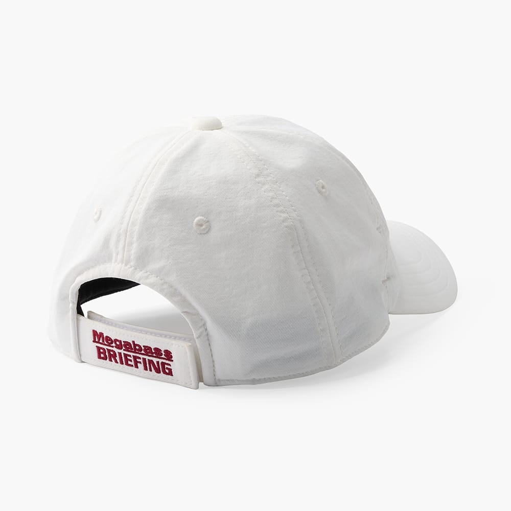 MEGABASS X BRIEFING GLASSHOLD CAP WHITE | Megabass - メガバス