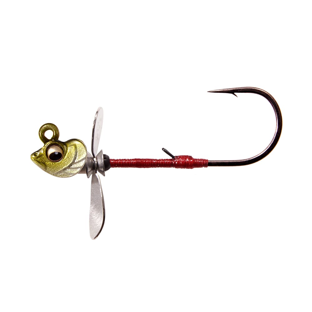 11月下旬発送】OKASHIRA SCREWHEAD 1/16oz.#3/0 ウィードカモ